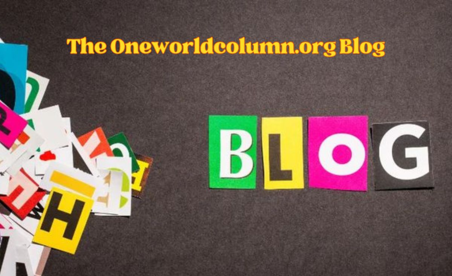 the oneworldcolumn.org #blog